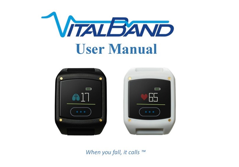VitalTech VitalBand User manual
