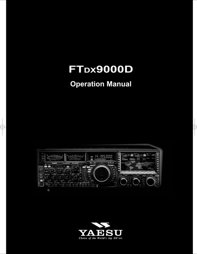 Yaesu FTDX 9000 Series User manual