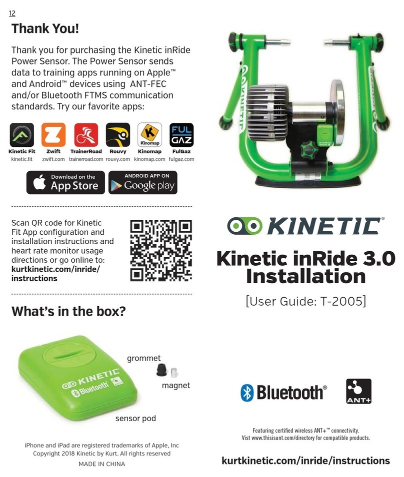 kinetic inRide 3.0 Installation guides