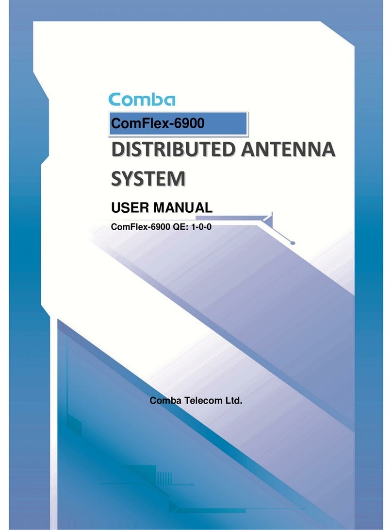 Comba Telecom ComFlex-6900 user manual