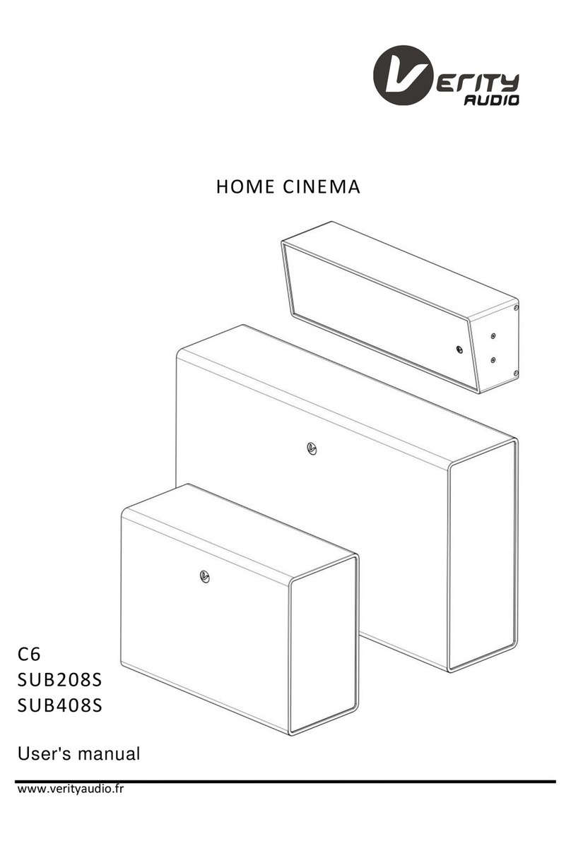 Verity Audio C6 user manual