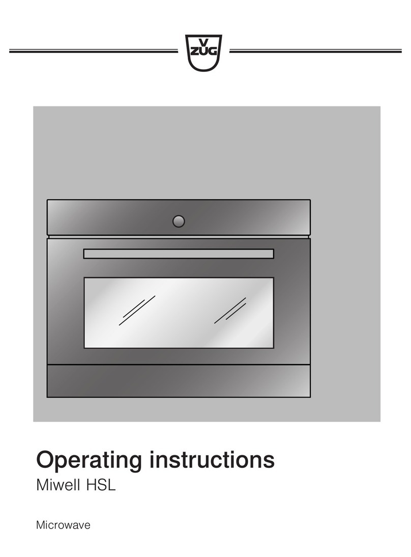 ZUG Miwell MWHSL60 operating instructions