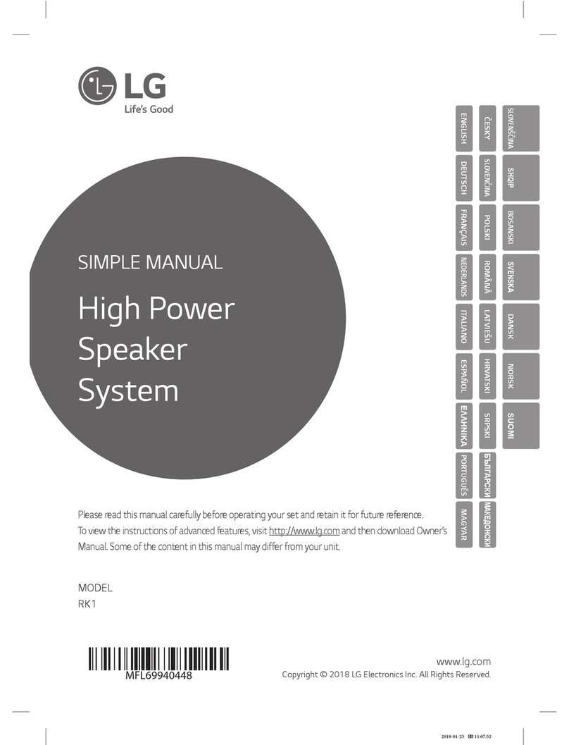 LG RK1 Specification sheet
