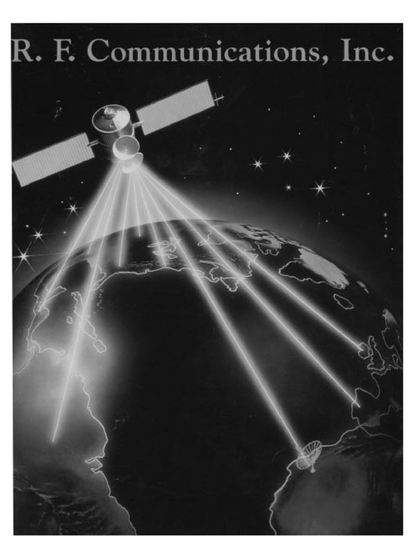 RF Communications 2000 User manual