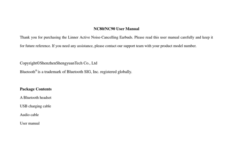 ShenzhenShengyuanTech Co., Ltd NC80 user manual