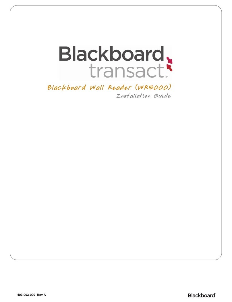 Blackboard WR5000 User manual