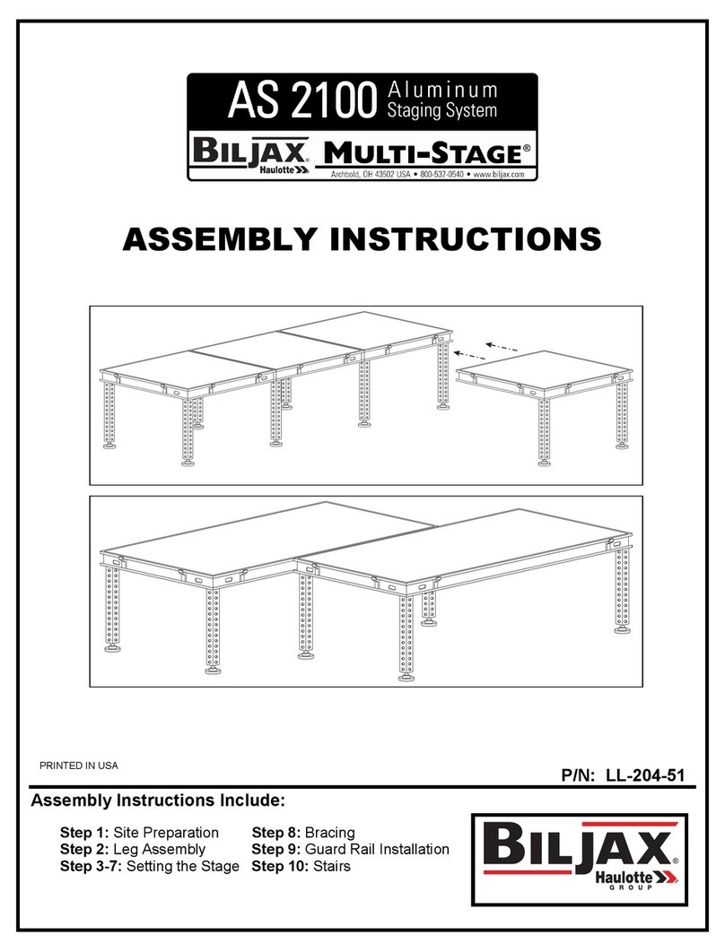 BilJax Multi-Stage AS-2100 Assembly instructions