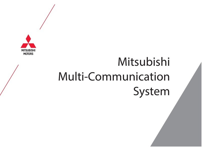 Mitsubishi MOTORS Multi-Communication System user guide