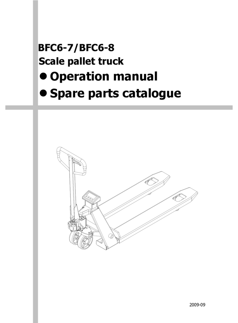 Xilin BFC6-8 Operation manual and Spare parts catalogue