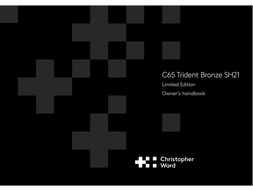 Christopher Ward C65 Trident Bronze SH21 Limited Edition User guide Christopher Ward C65 Trident Bronze SH21 Limited Edition User guide