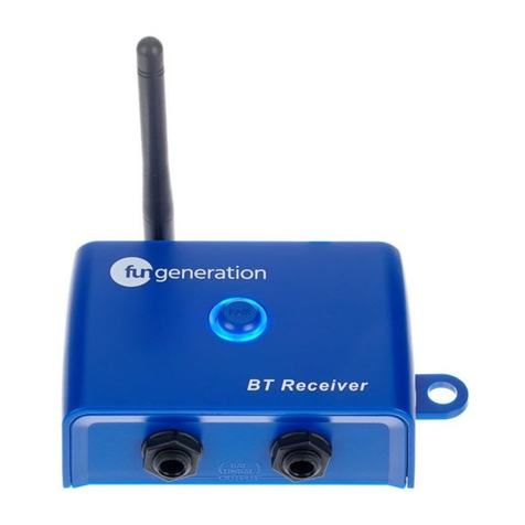 Fun Generation BT Receiver user manual