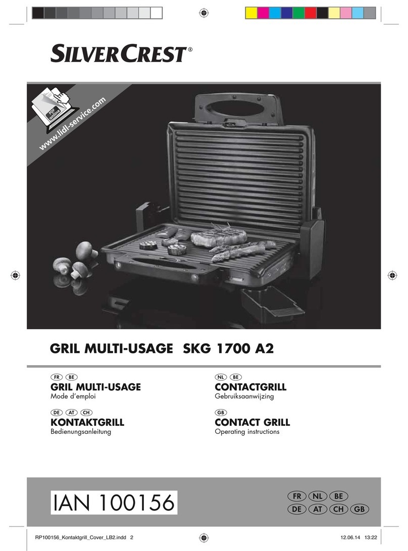 Silvercrest SKG 1700 A2 User manual Silvercrest SKG 1700 A2 User manual