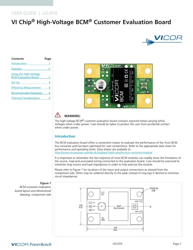 VICOR VI Chip High-Voltage BCM user guide
