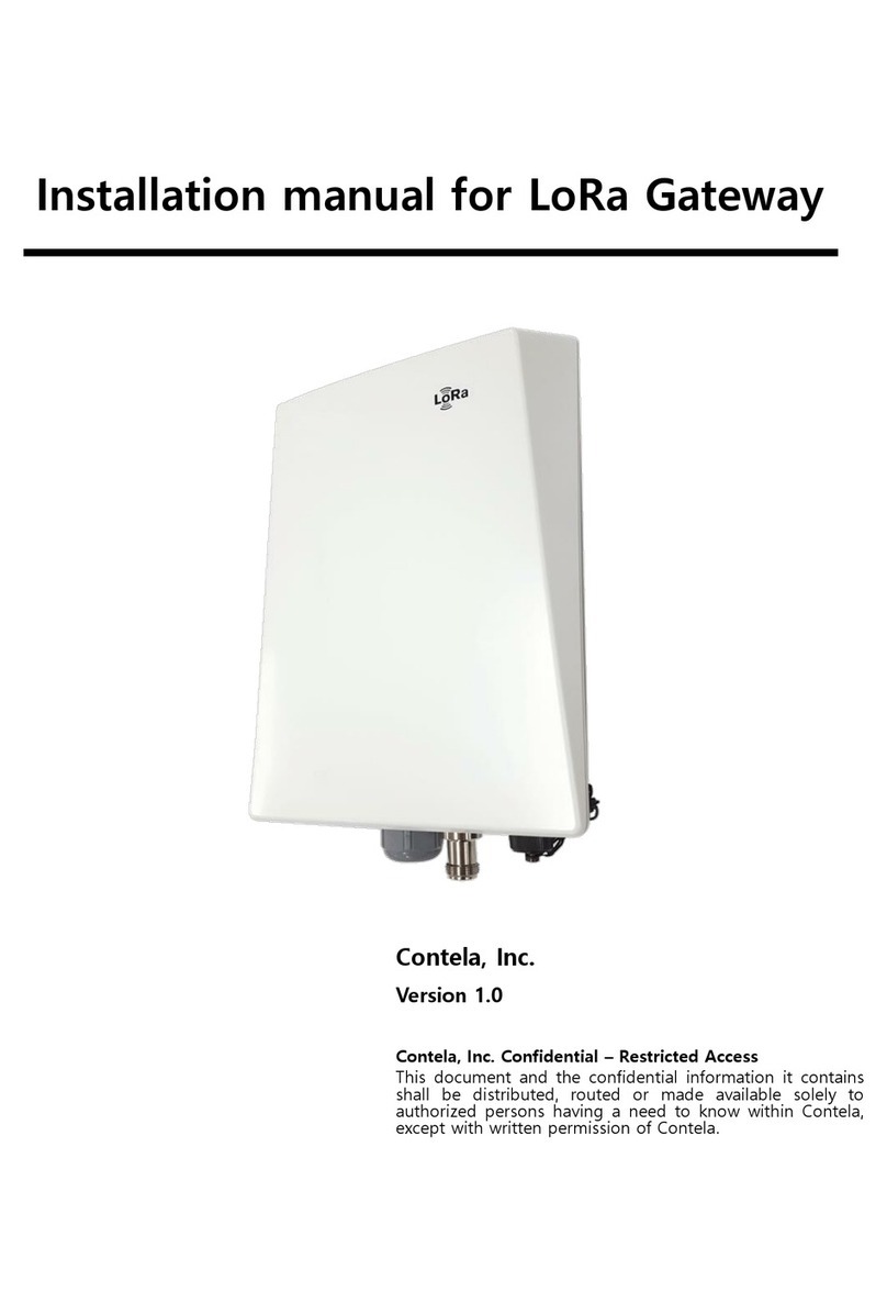 Contela LoRa User manual