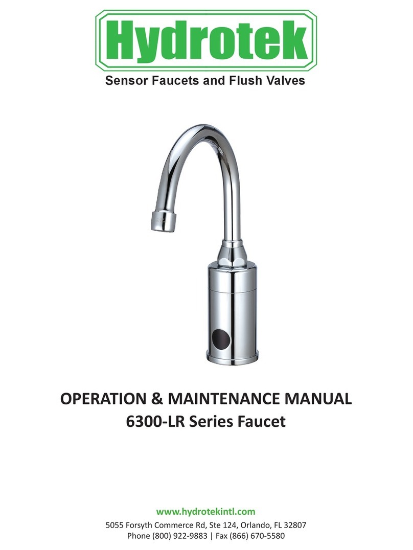 Hydro Tek H-6300-LR Operation & maintenance manual