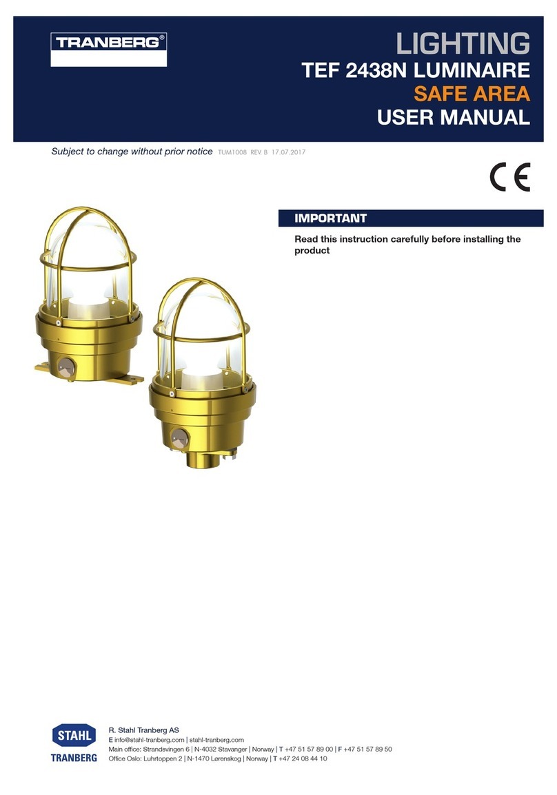 Tranberg TEF 2438N User manual