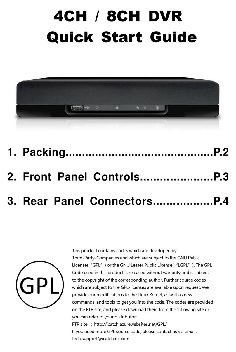 Masial 8CH quick start guide