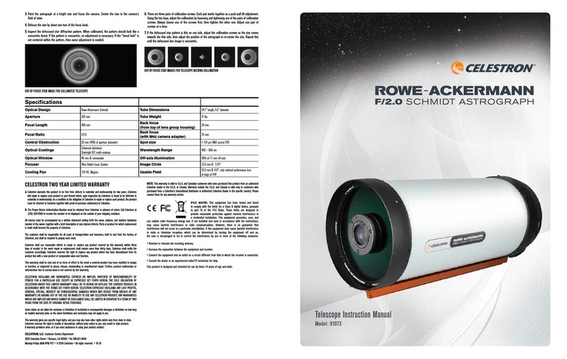 Celestron 91073 User manual