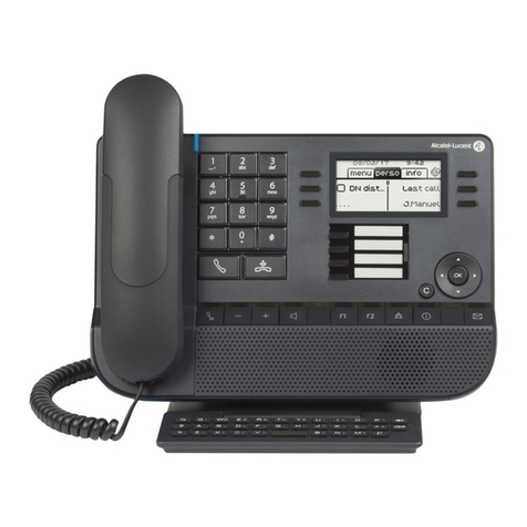 Alcatel-Lucent Premium DeskPhone 8039s User manual
