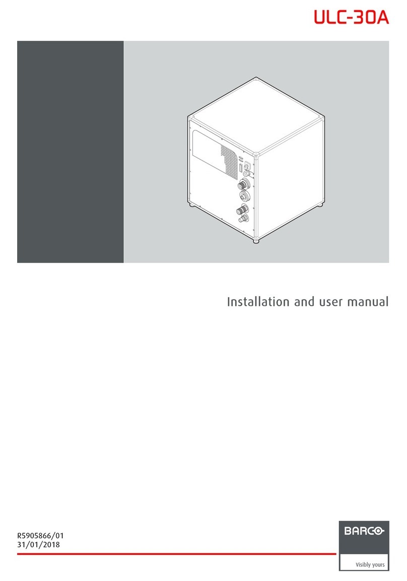 Barco ULC-30A User manual