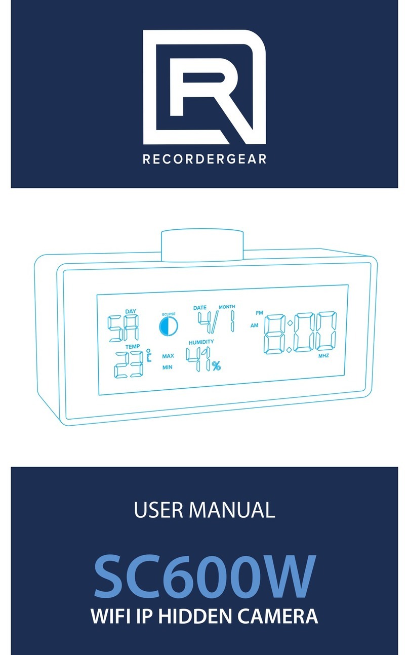 RecorderGear SC600W user manual