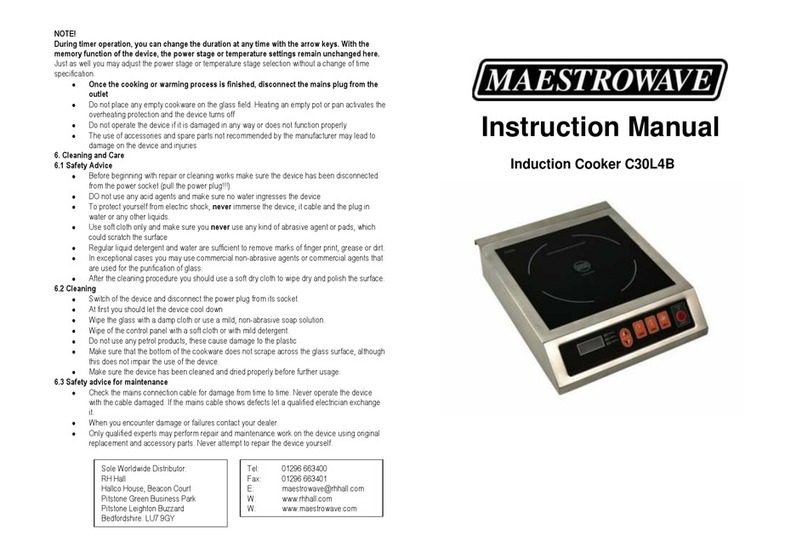 maestrowave C30L4B instruction manual