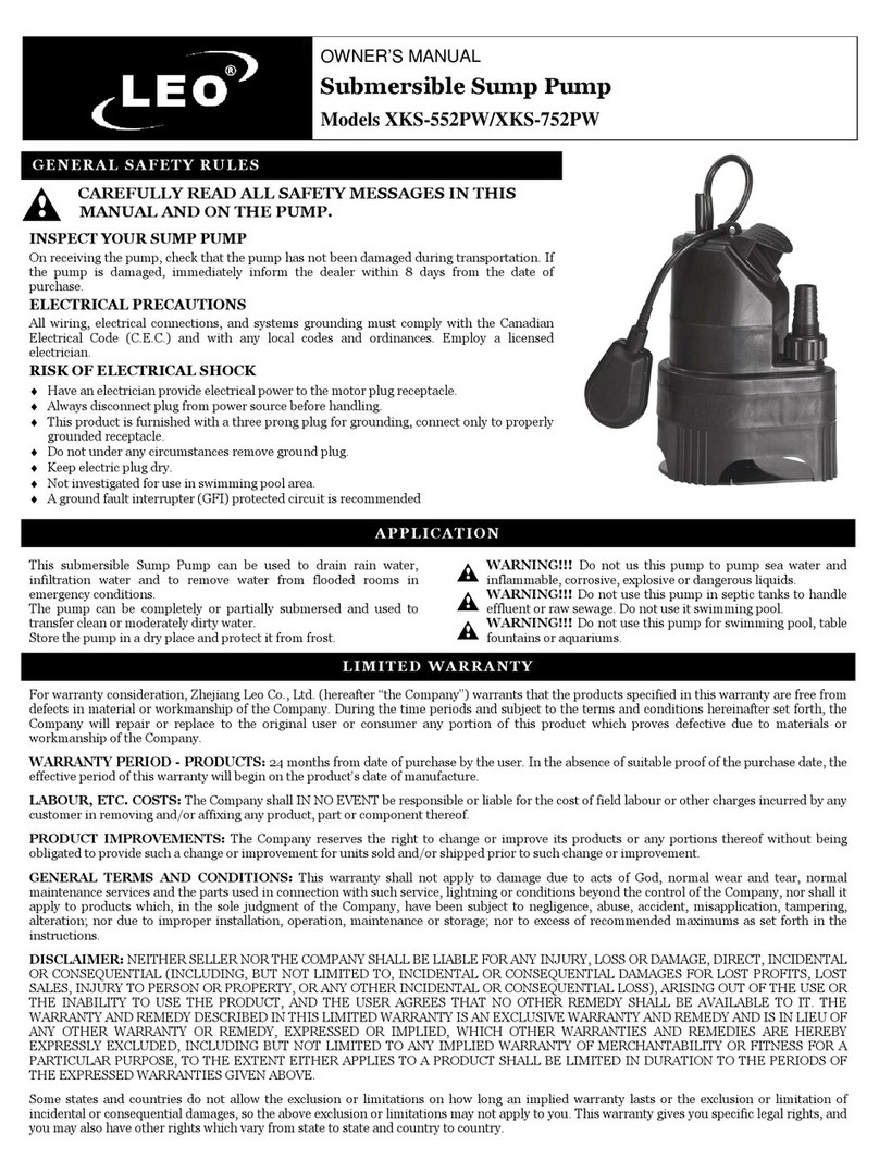 LEO XKS-752PW owner's manual LEO XKS-752PW owner's manual