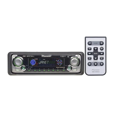 Pioneer DEH-P3500 User manual