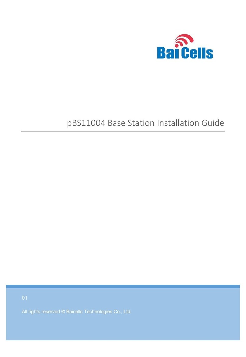 Baicells pBS11004 User manual