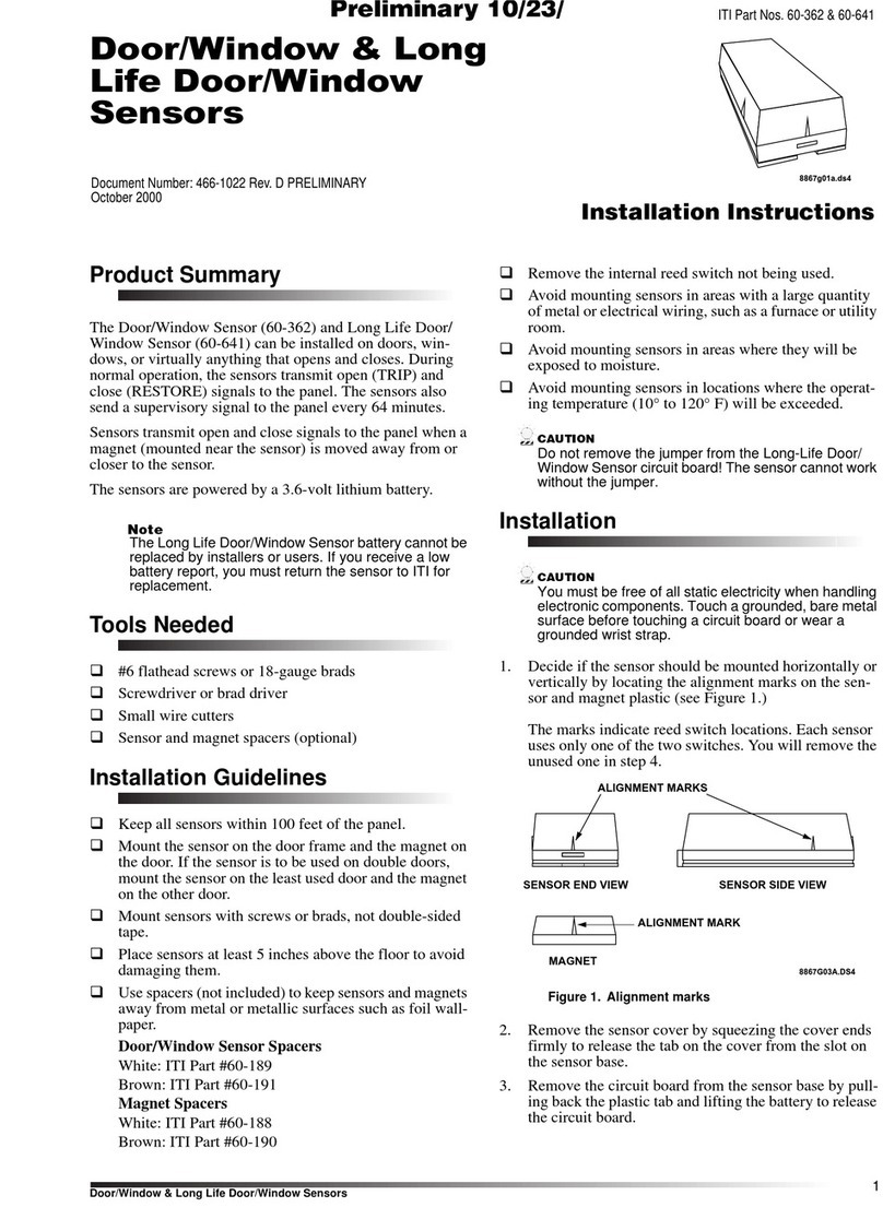 Interactive Technologies 60-362 user manual