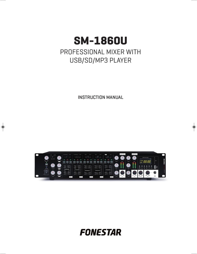 FONESTAR SM-1860U User manual