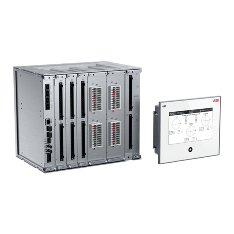 ABB RELION REX640 installation manual