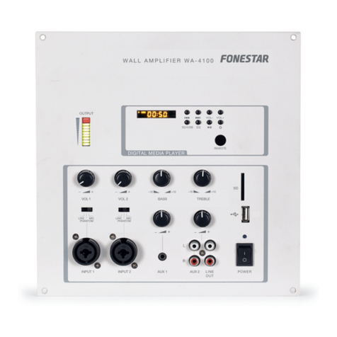 FONESTAR WA-4100 User manual