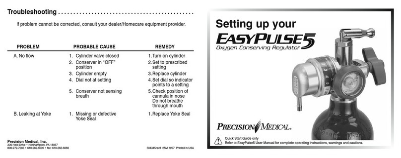 Precision Medical EasyPulse5 Setting up