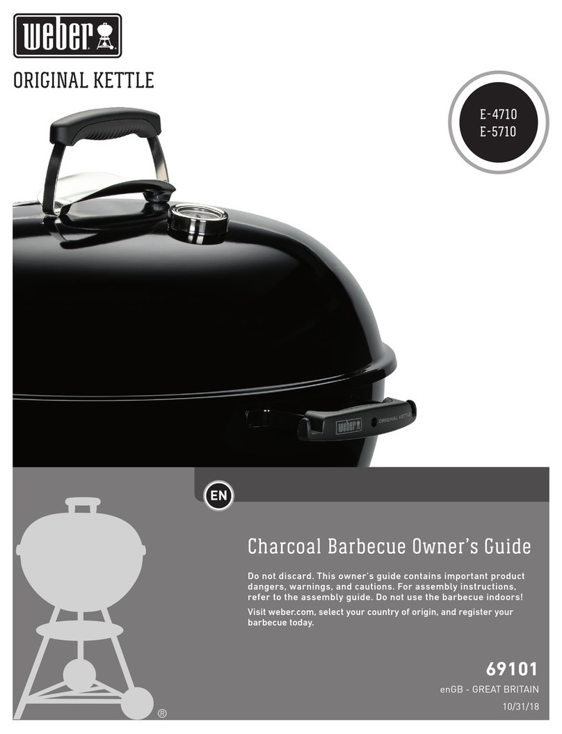 Weber E-4710 User manual