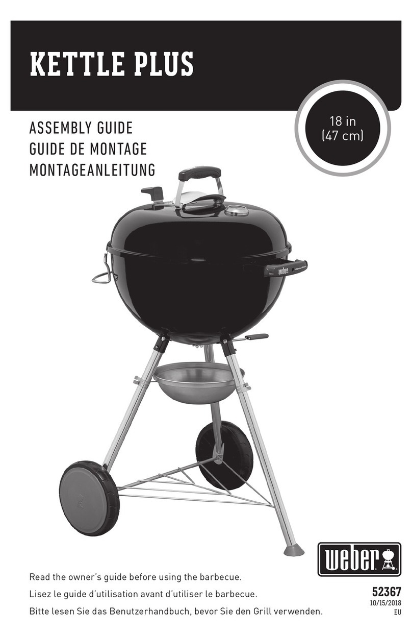 Weber KETTLE PLUS Assembly guide