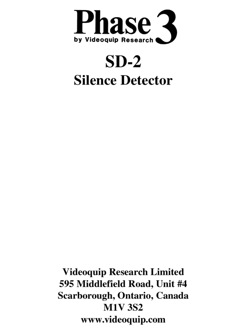 Videoquip Phase 3 SD-2 manual