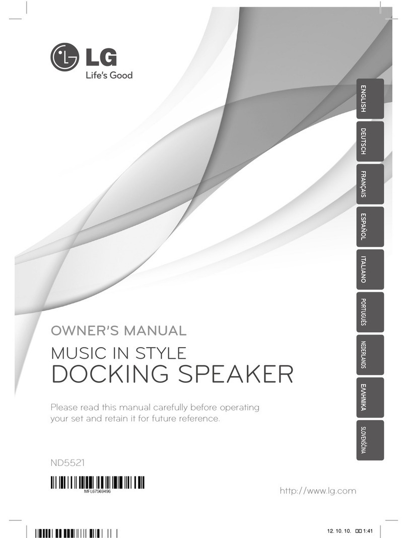 LG ND5521 User manual