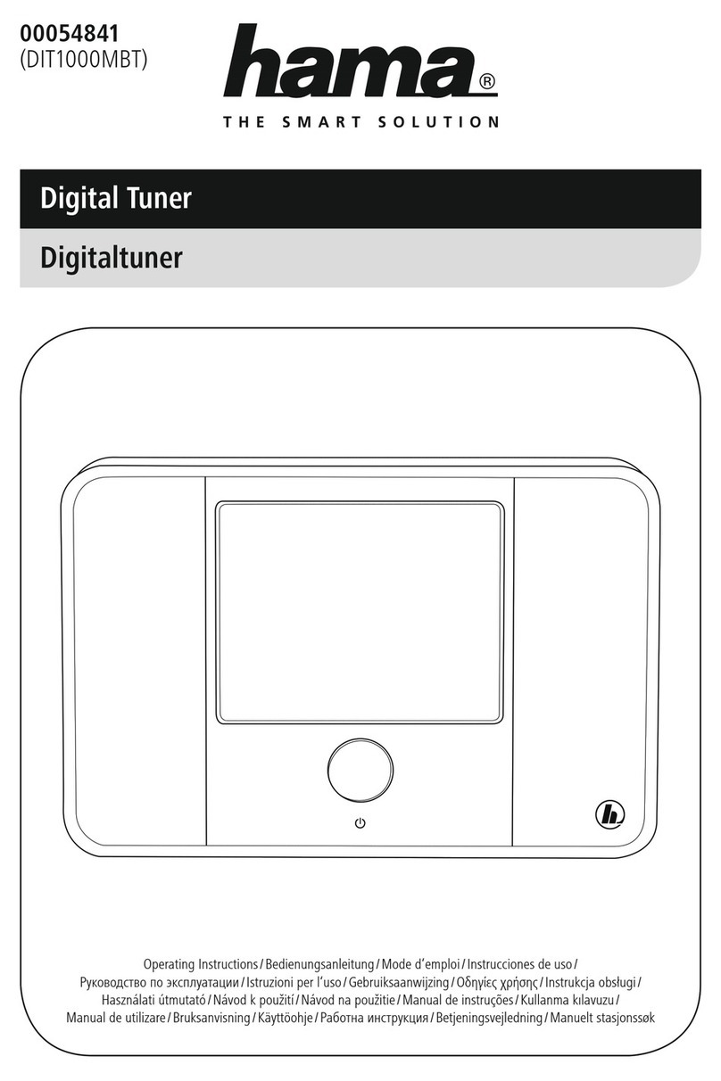 Hama DIT1000MBT User manual