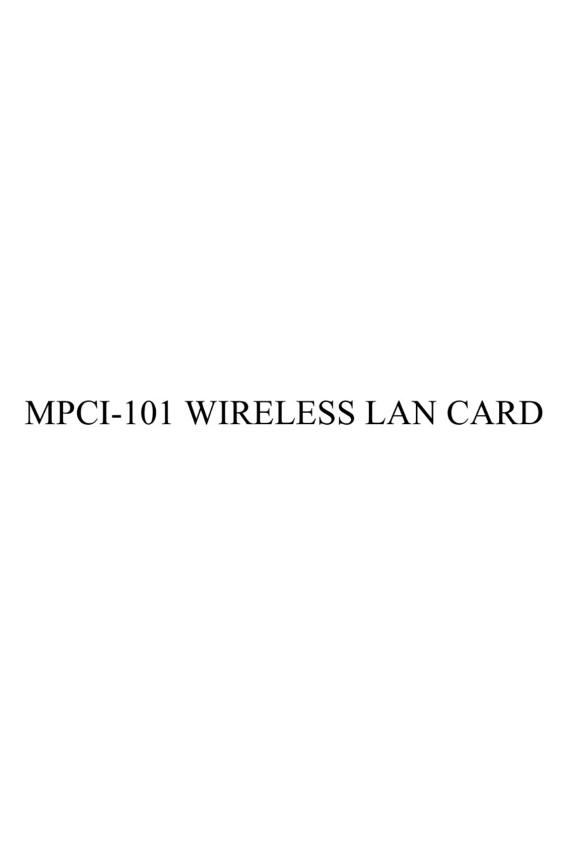 Acer MPCI-101 User manual