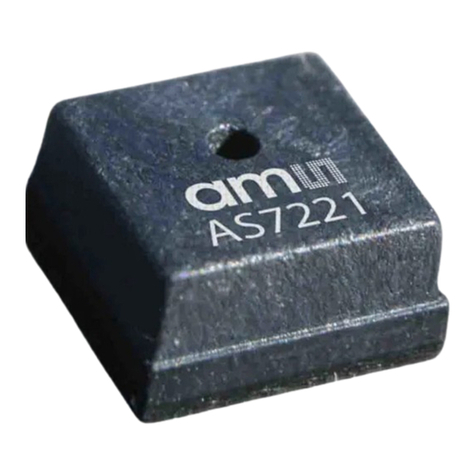 AMS AS7221 User manual