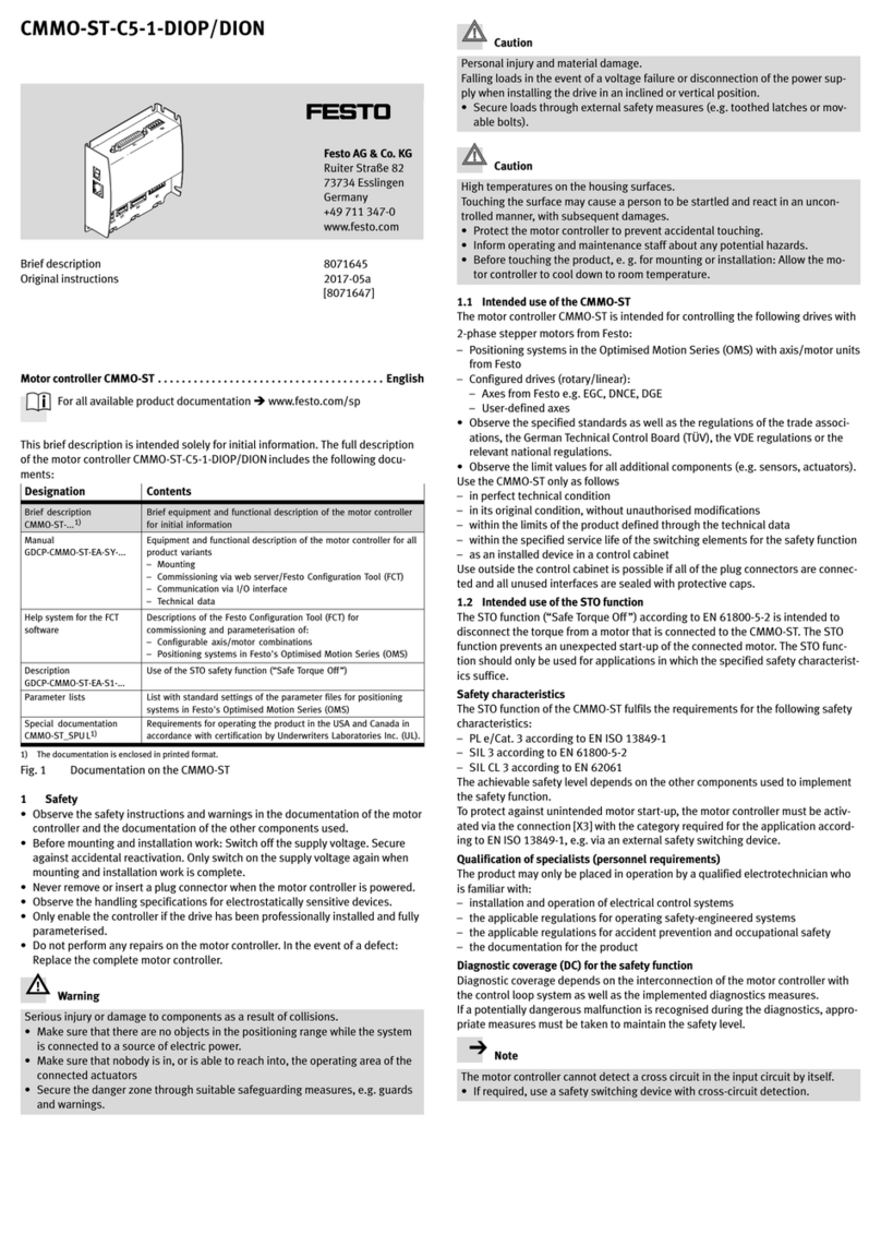 Festo CMMO-ST-C5-1-DIOP Original instructions