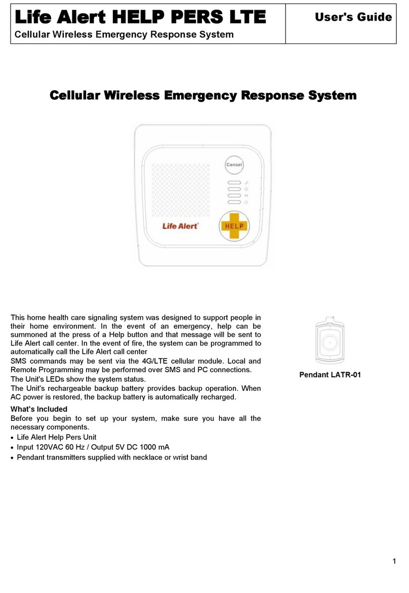 Life Alert HELP PERS LTE user guide Life Alert HELP PERS LTE user guide