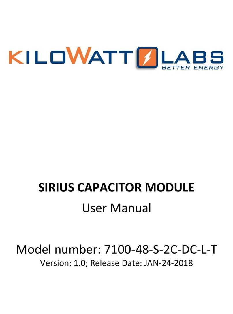 Kilowatt Labs Sirius user manual