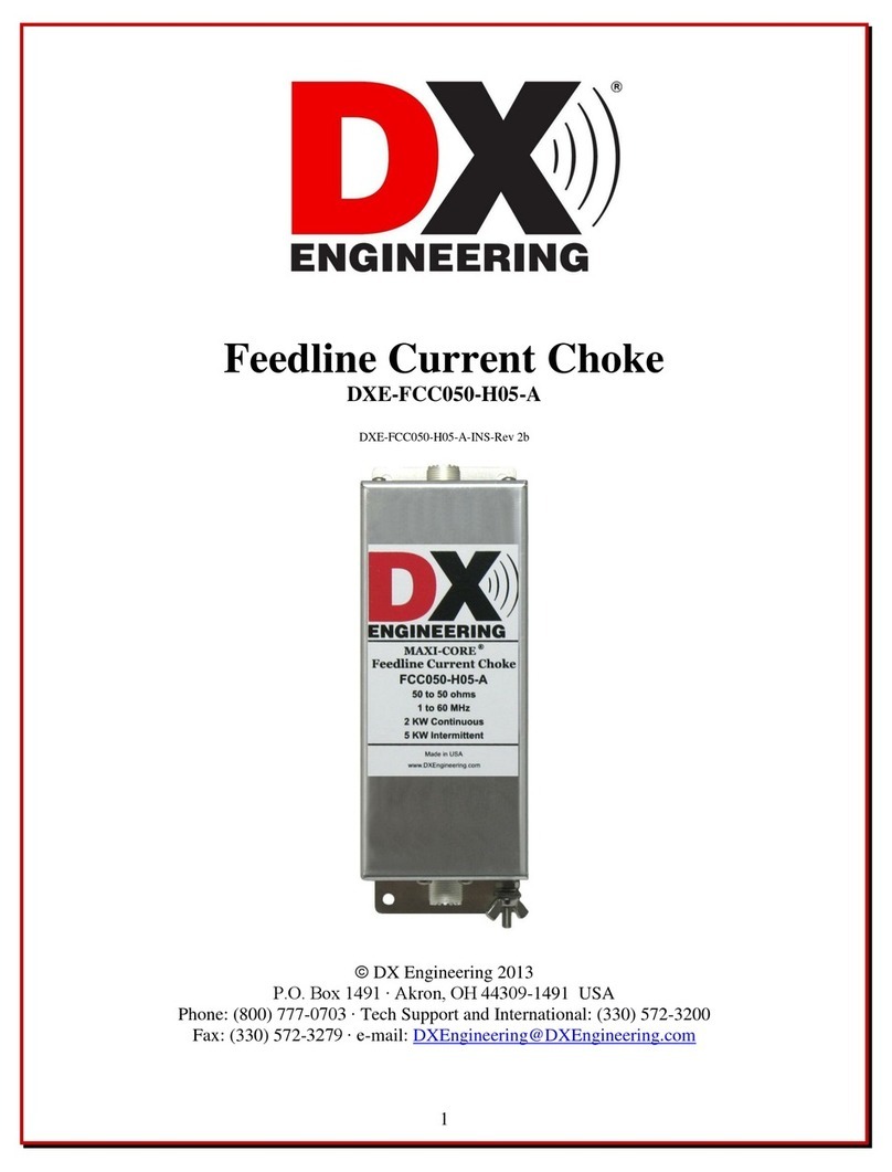 DX Engineering Maxi-Core DXE-FCC050-H05-A manual