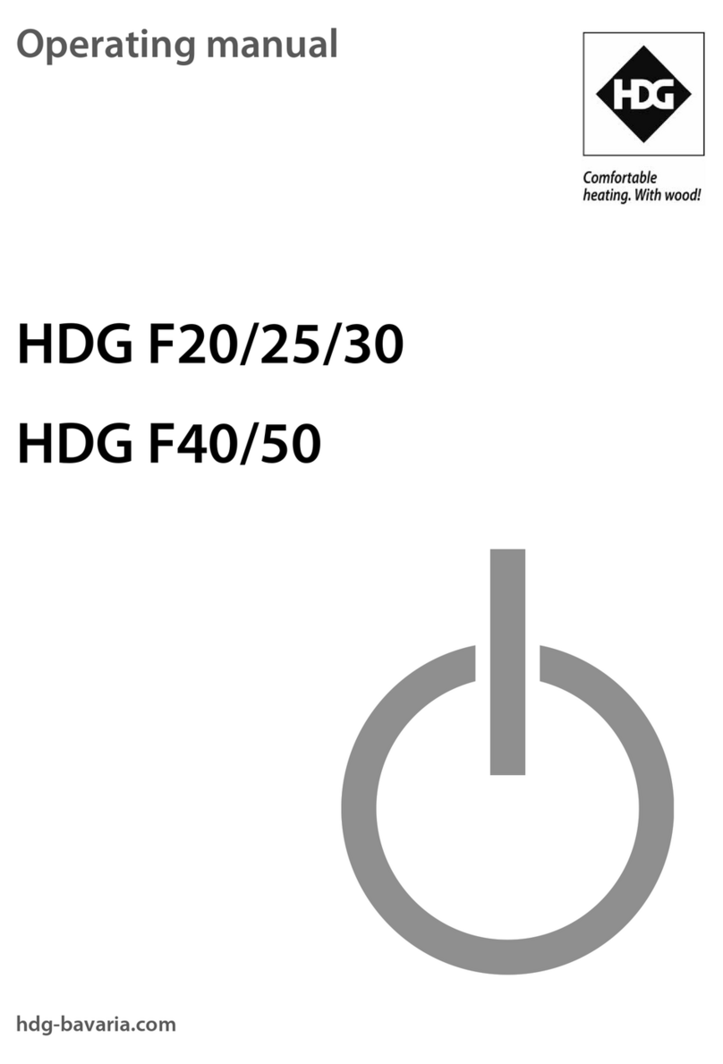 HDG F20 operating manual