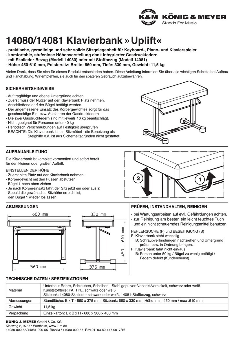 Konig & Meyer 14080 manual