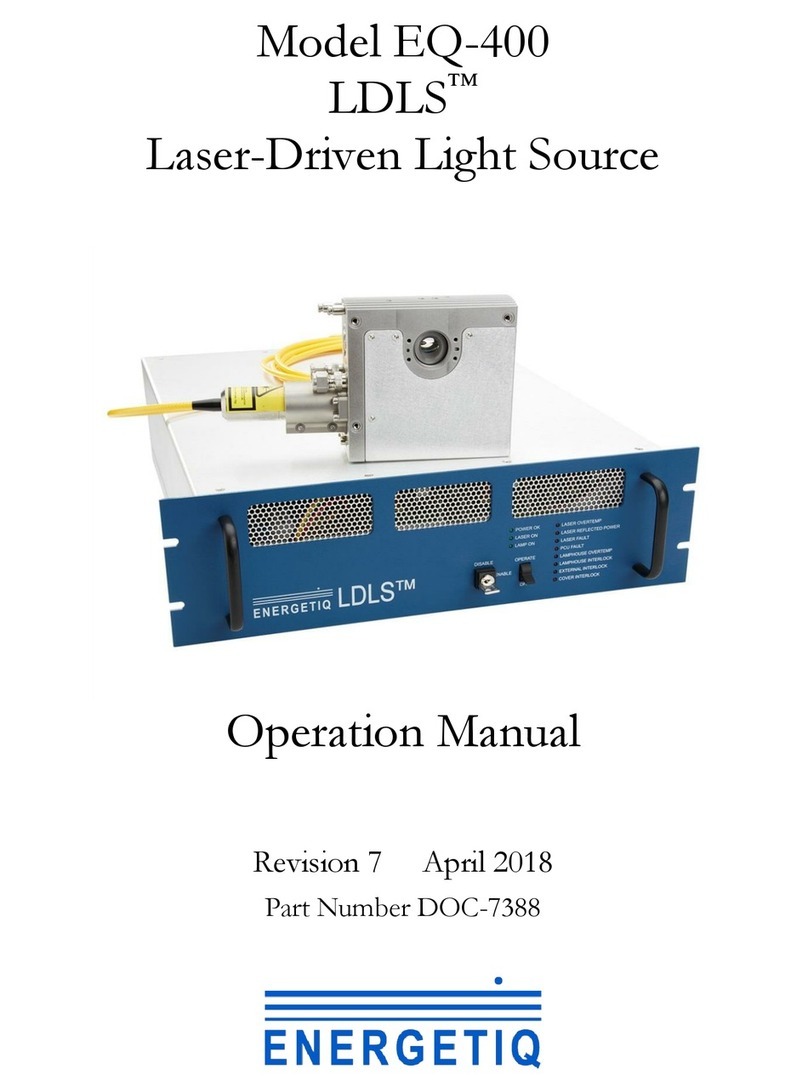 Energetiq LDLS EQ-400 Operation manual