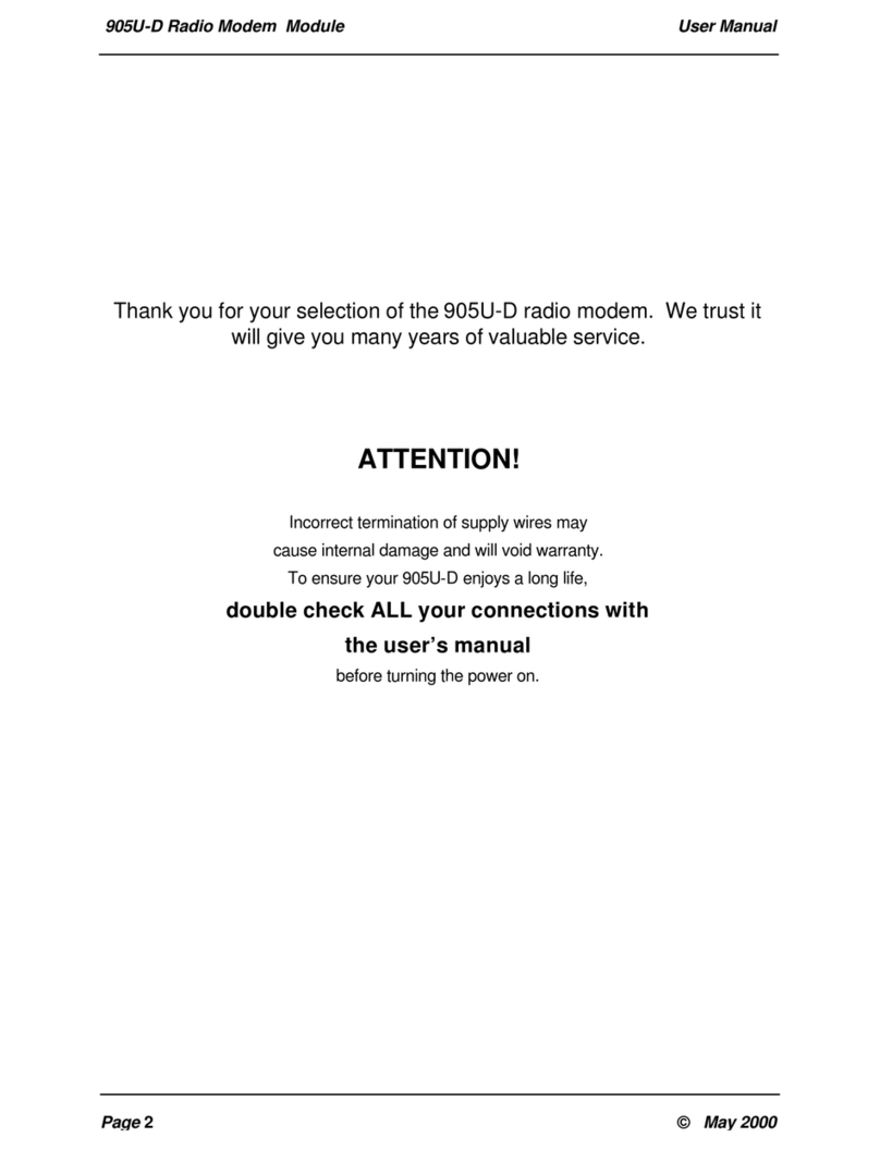 ELPRO 905U-D user manual
