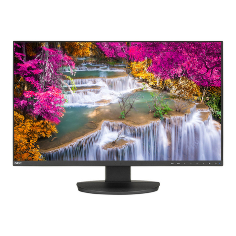 NEC MultiSync EA271U-BK User manual